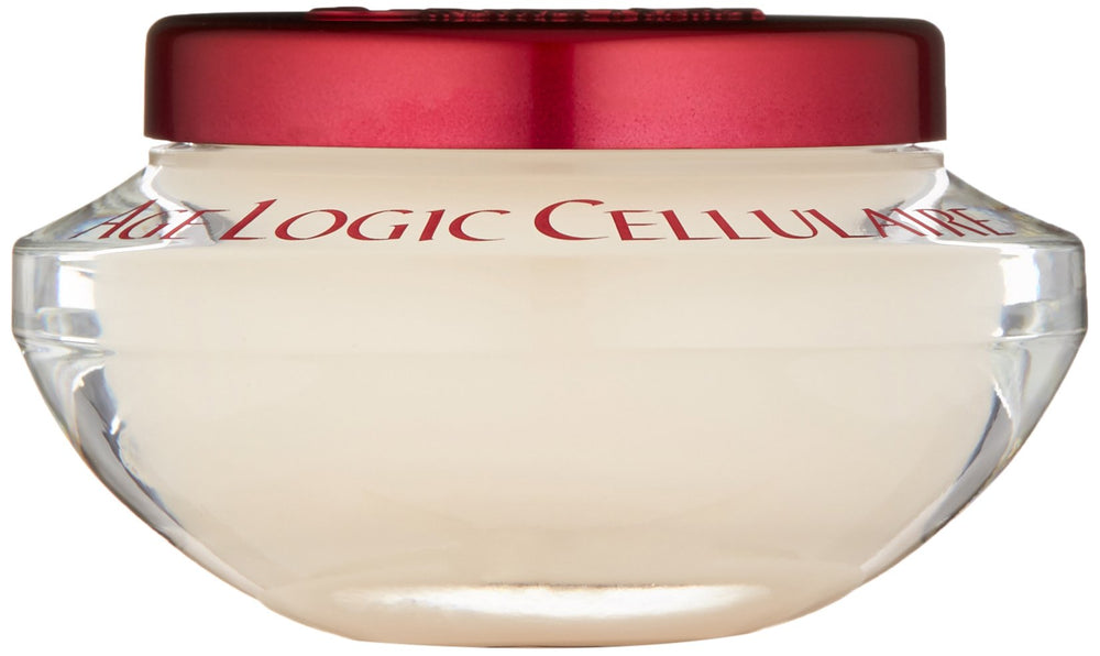 Guinot Age Logic Cream label detail emphasizing advanced formulation and quality.