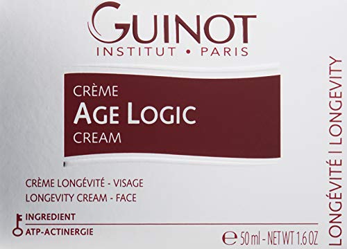 Guinot Age Logic Cream swirl texture for luxurious application and smooth finish.