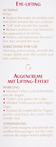 Guinot Longue Vie Eye Cream being applied in routine