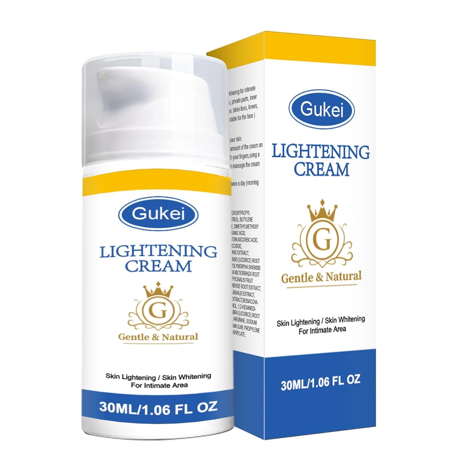 Gukei cream texture close-up shows silky, blendable consistency.
