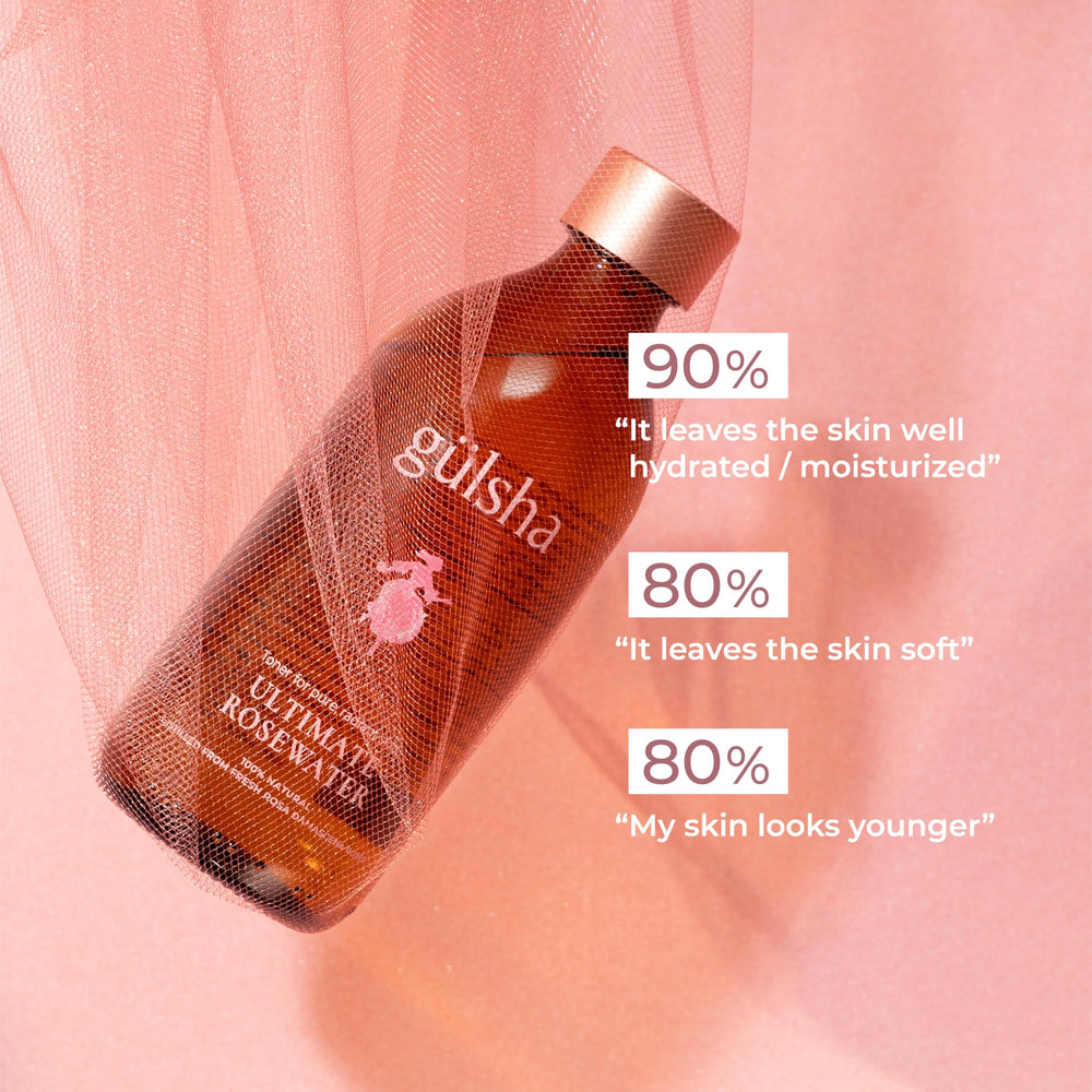 gülsha rosewater mist spray—refreshing toner for daily use.