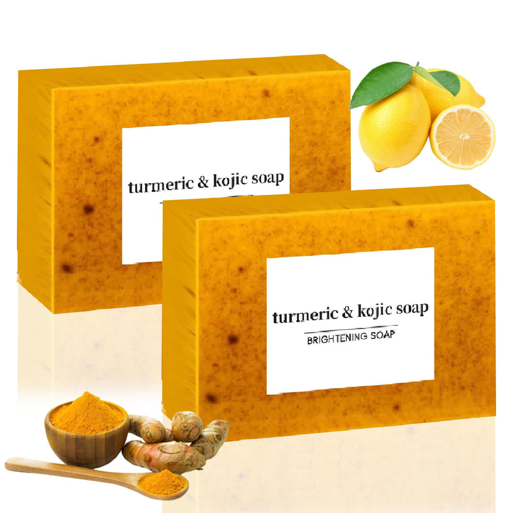 Guluxly Lemon Turmeric Soap bar lather offers a refreshing cleanse and hydrating feel.