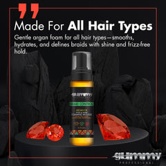 Gummy Travel Size Bottle for on-the-go styling and touch-ups