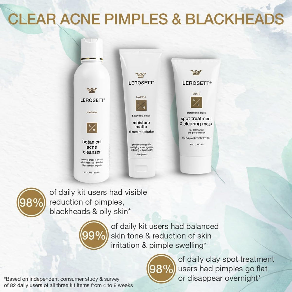 Gunilla of Sweden LEROSETT clay mask spread reveals mineral-rich formula for pore clearing.