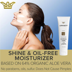 Fragrance-free LEROSETT with neutral aroma suitable for sensitive skin