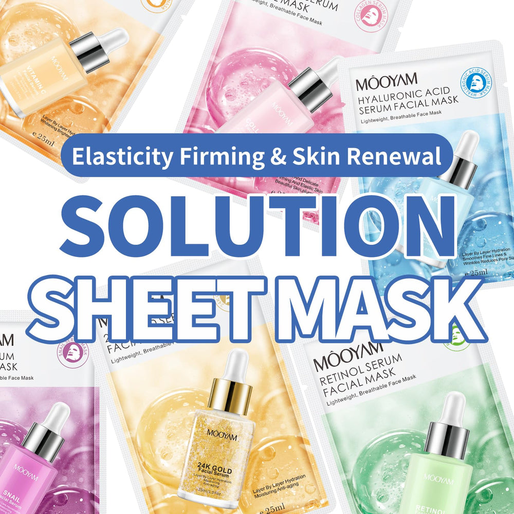 GUOYAOLIFU Retinol sheet mask for smoother, more even-toned skin