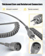 GUQVKI nail drill motor power cord lightweight design facilitates easy maneuvering.
