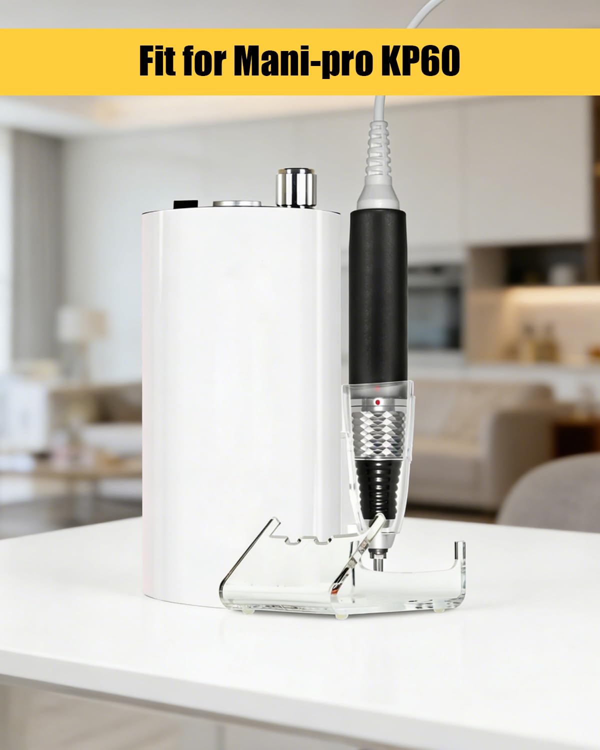 GUQVKI nail drill motor power cord reinforced joints maintain stable connection.
