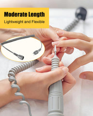 GUQVKI nail drill motor power cord thickened core ensures durable performance.