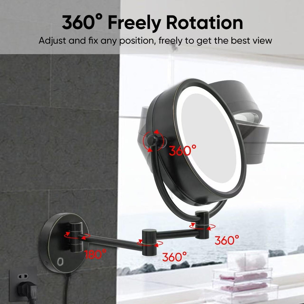 GURUN wall-mount design keeps surfaces tidy and mirrors accessible.