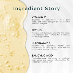 Gutaderme serum texture swirl on skin shows lightweight absorption and hydration.