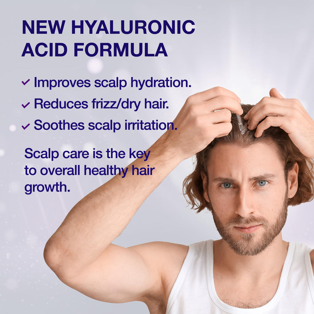 Serum applied after shampooing to maximize absorption