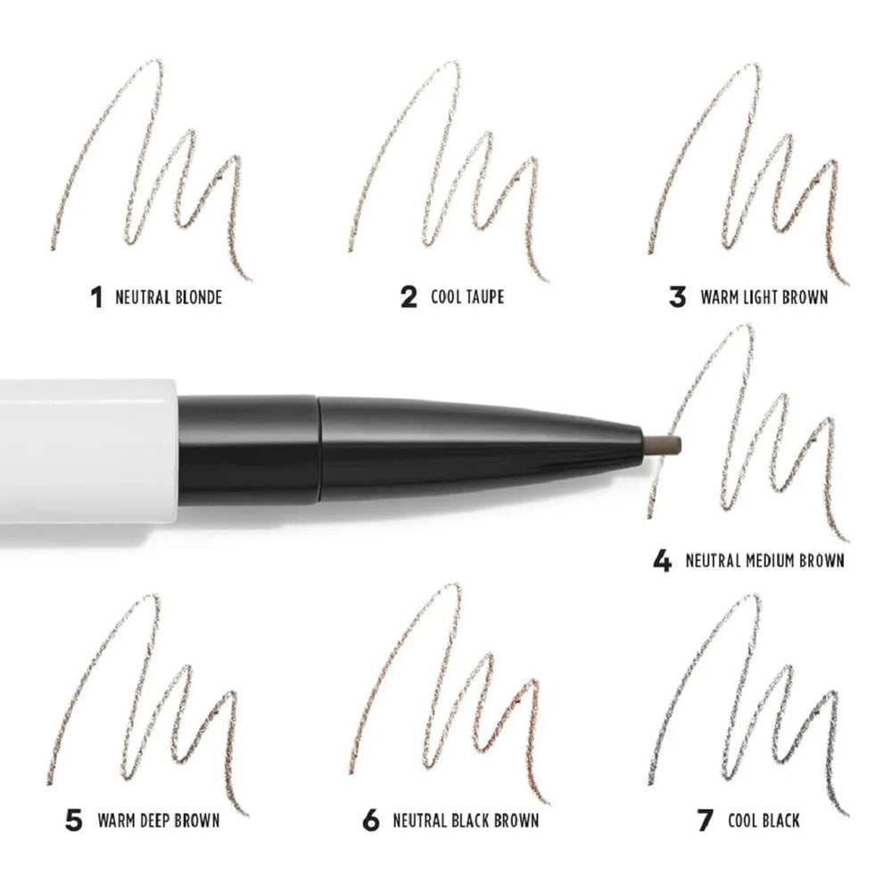 GXVE Hella On Point demonstrates feathery brow strokes for full, natural arches.