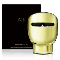 GYH 8-color LED mask covers the face and neck for even tone and hydration.