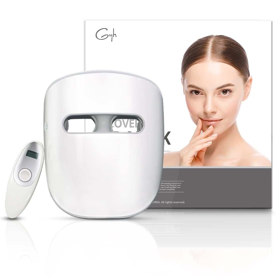 GYH 8-Color LED mask front view for versatile skin care potential