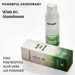 Gymati aluminum-free formula emphasizes safe ingredients like aloe and zinc