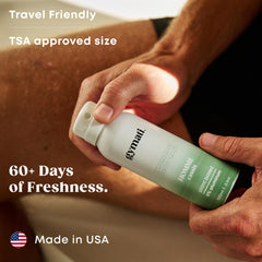 Gymati athlete-tested performance image highlights sweat-ready deodorant