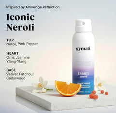 Close-up of aloe zinc ingredients in Gymati formula.