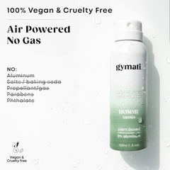 Gymati vegan cruelty-free packaging demonstrates ethical production and recyclability