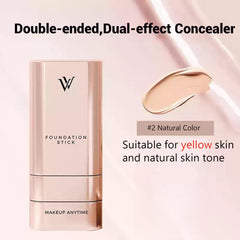 Gymfber Foundation Stick contouring brush delivers precise, sculpted definition.