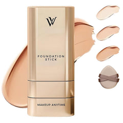 Gymfber Korean Foundation Stick with dual-head design and contouring brush for precise sculpting.
