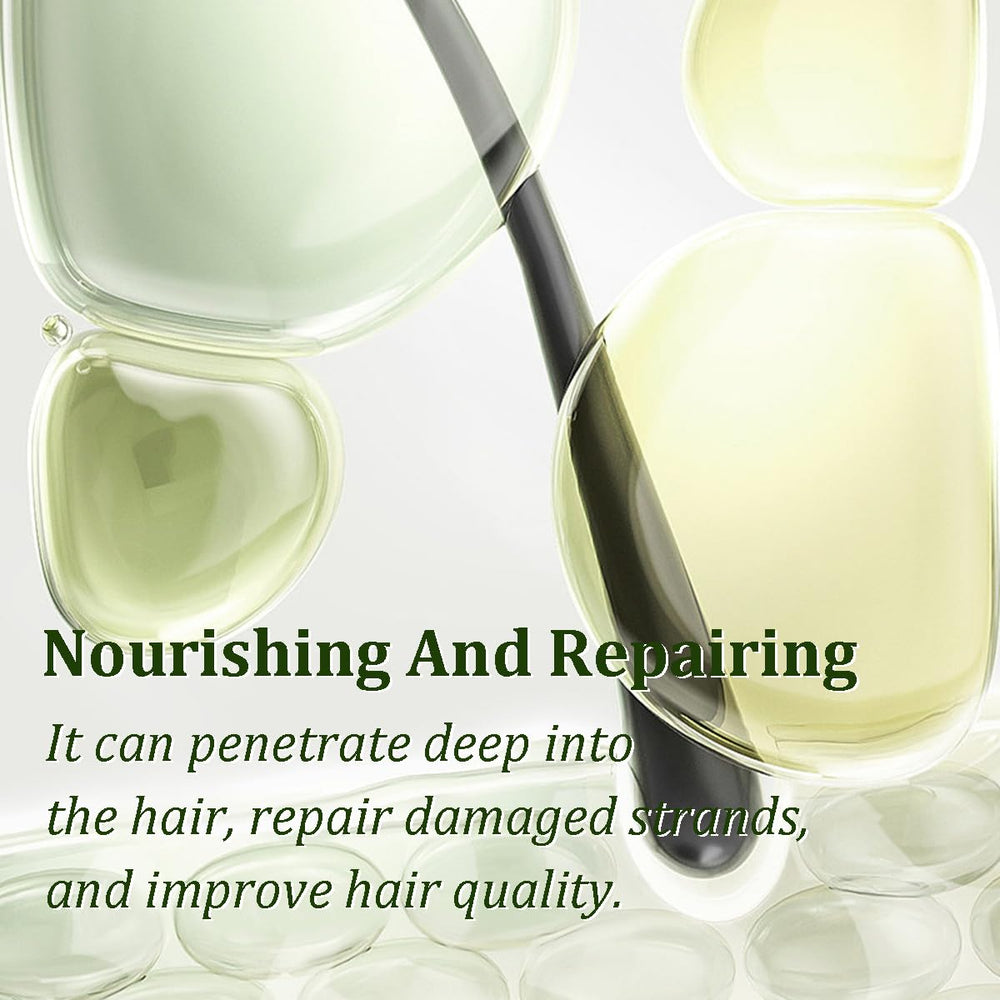 Gypsophila Batana Oil repairs heat-damaged hair for softness
