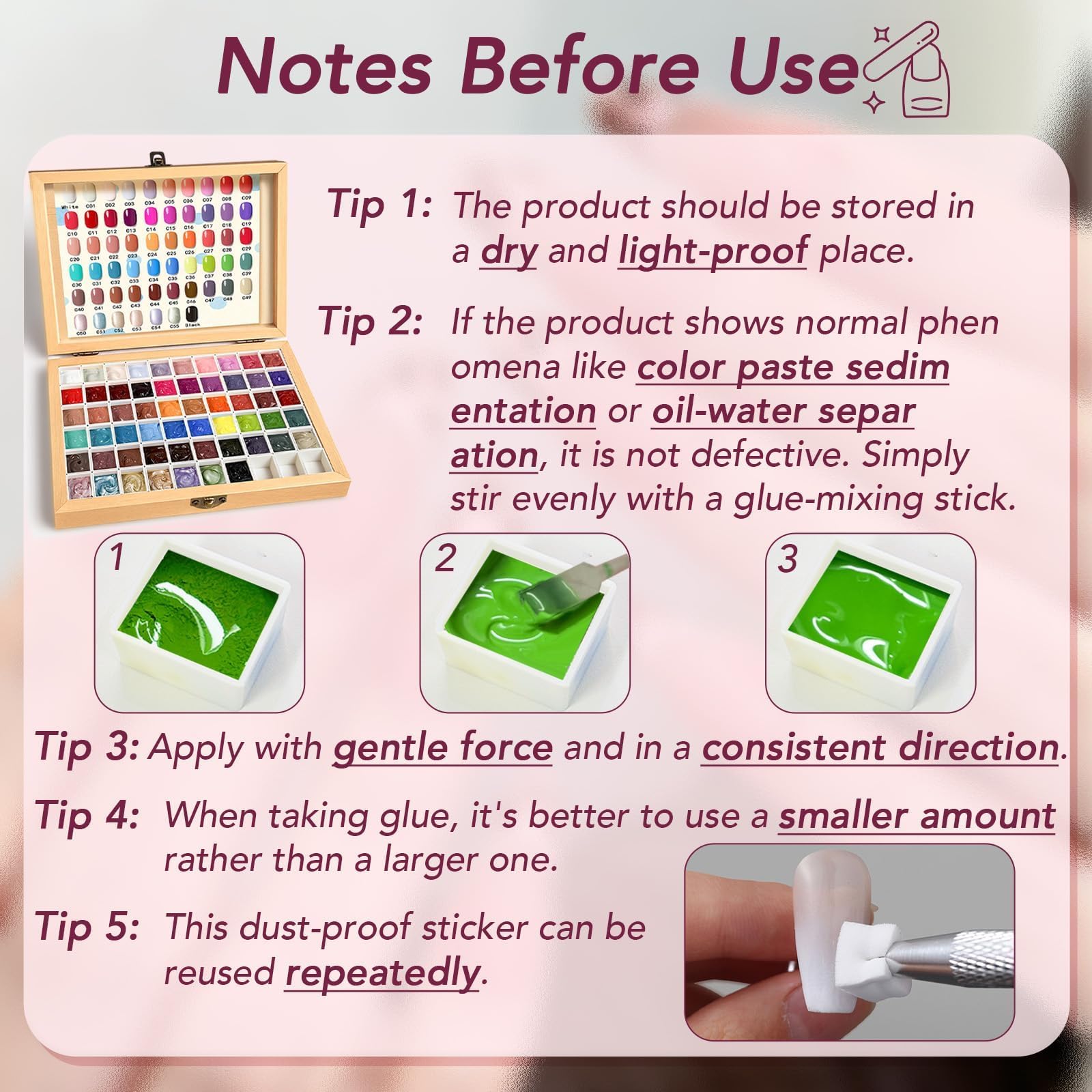 GZIXBDA Beginner and pro friendly gel set for gradients and detailed designs