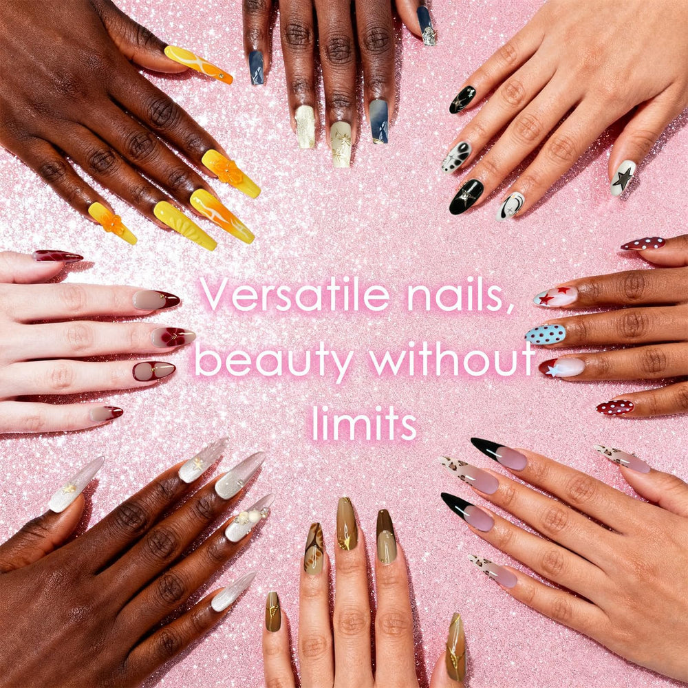 GZIXBDA Warm tips sealed compartments help keep gels fresh after opening