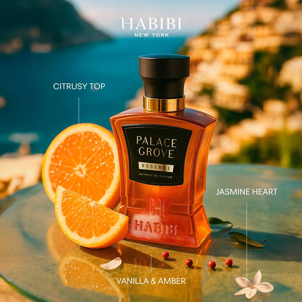 H Habibi Palace Grove vanilla note closeup highlights warm base and richness