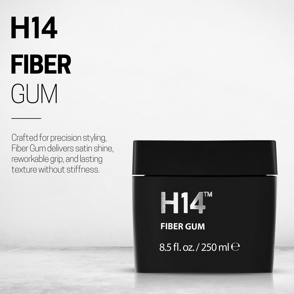 H14 Fiber Gum texture detail shows added volume and natural texture.