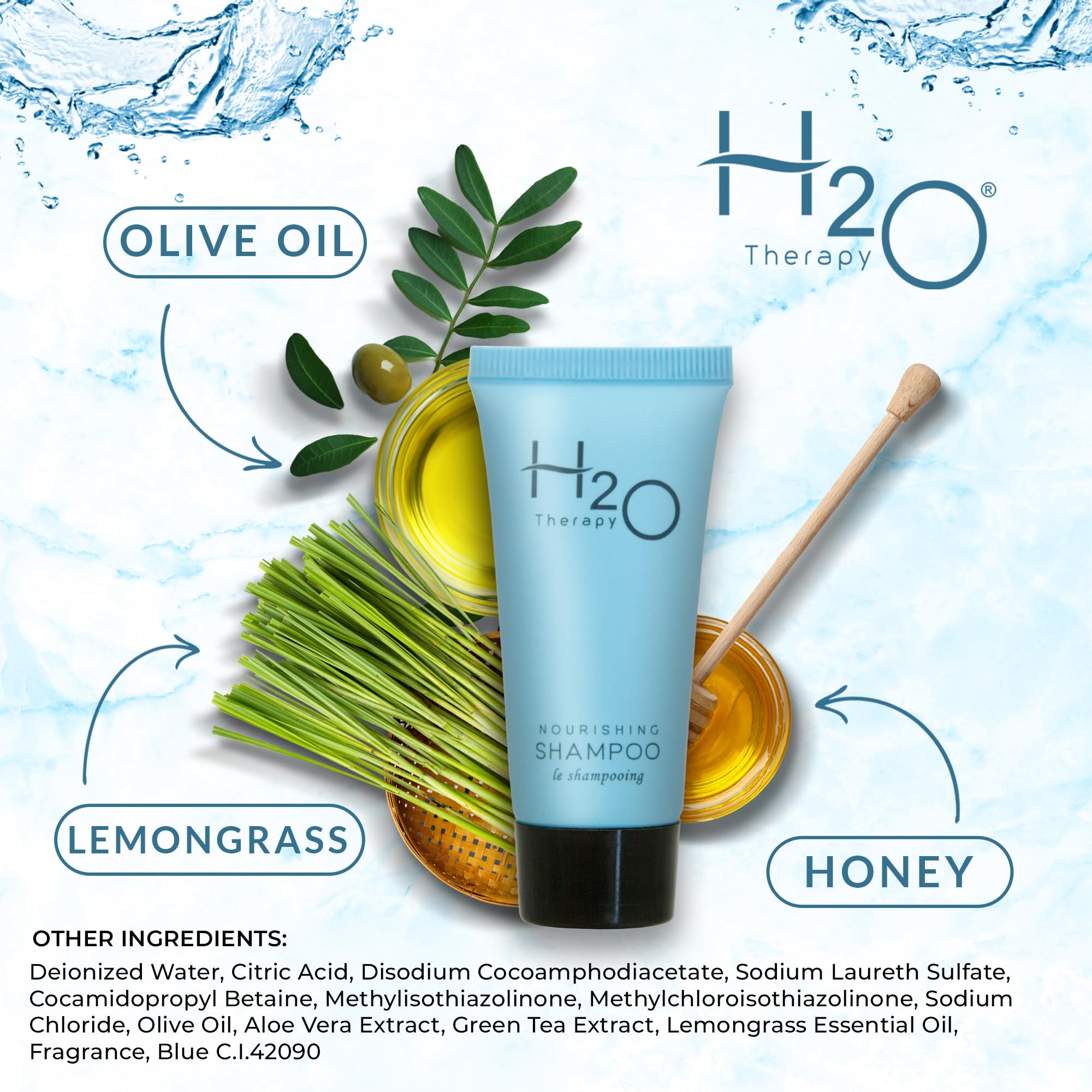 Aloe and olive oil shampoo ingredients highlighting skin-friendly care