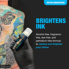 InkRenu tattoo care packaging highlighting sea salt formula