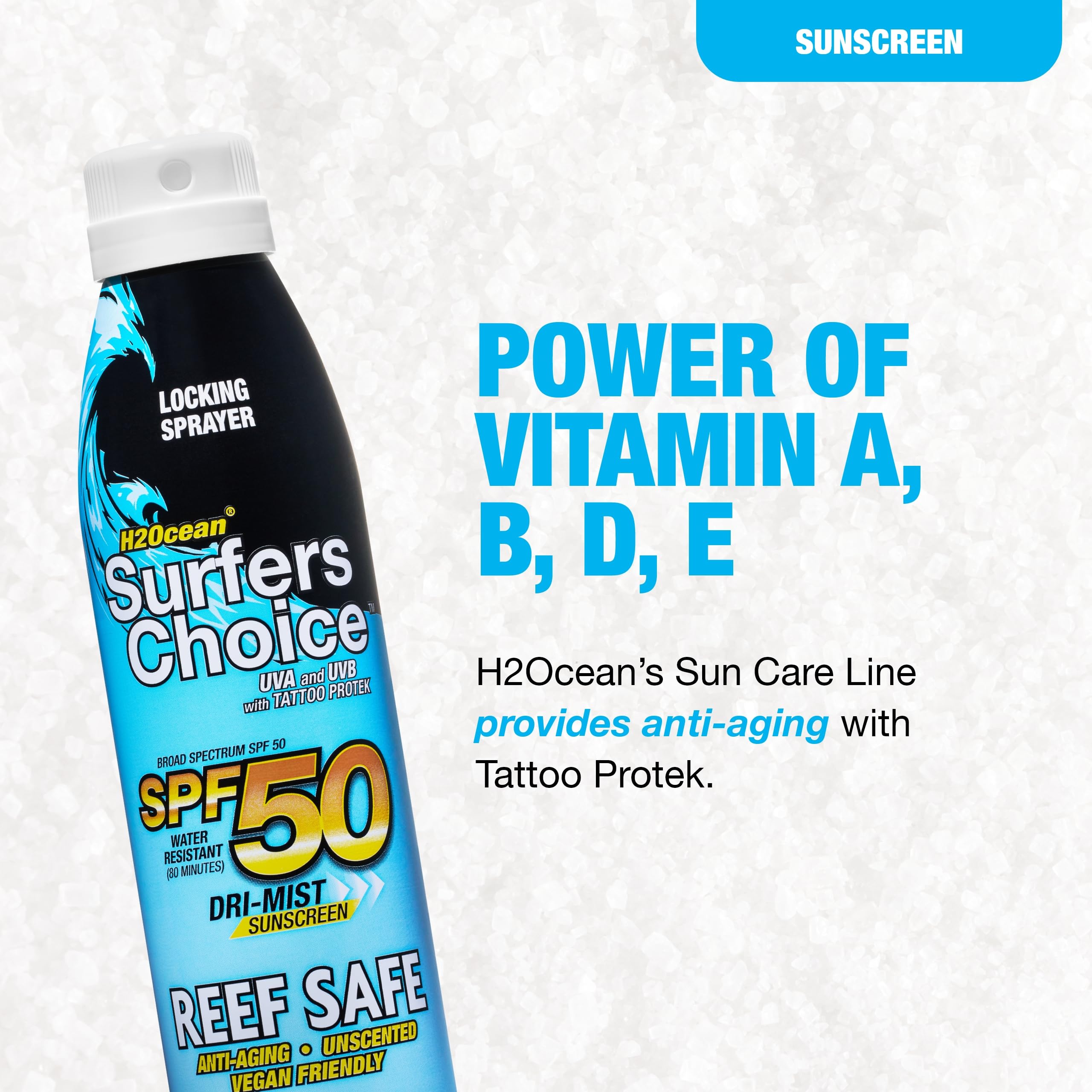 H2Ocean Surfers Choice 2-pack packaging ready for family sun care