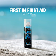 H2Ocean Ocean Foam emphasizes a water-based, fragrance-free formula.