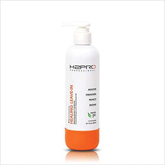 H2PRO Beauty Life Healing Leave-In bottle delivering moisture and shine for silky, manageable hair