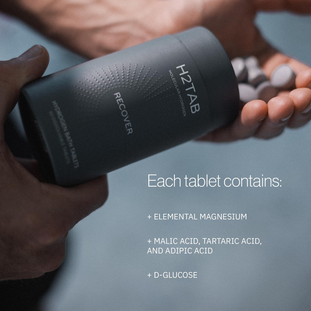 H2TAB hydrates and nourishes skin for a smoother, healthier feel.