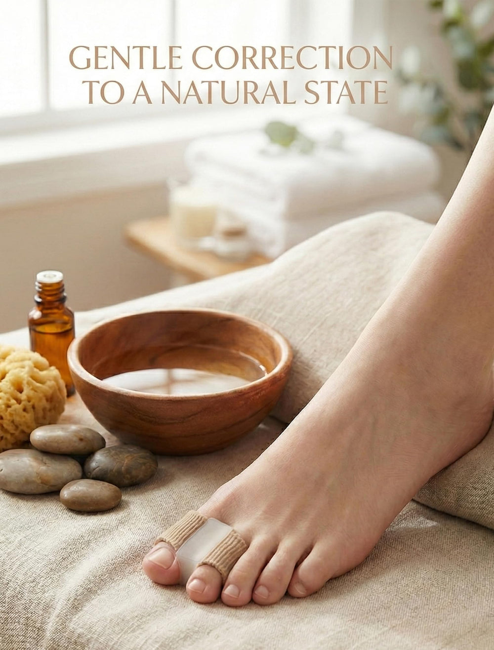Habioer bunion corrector designed for day and night wear improves foot posture.