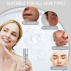 HACIRFE label featuring niacinamide and peptides in the formula
