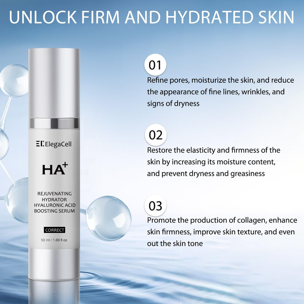 Nighttime HACIRFE routine with serum next to moisturizer