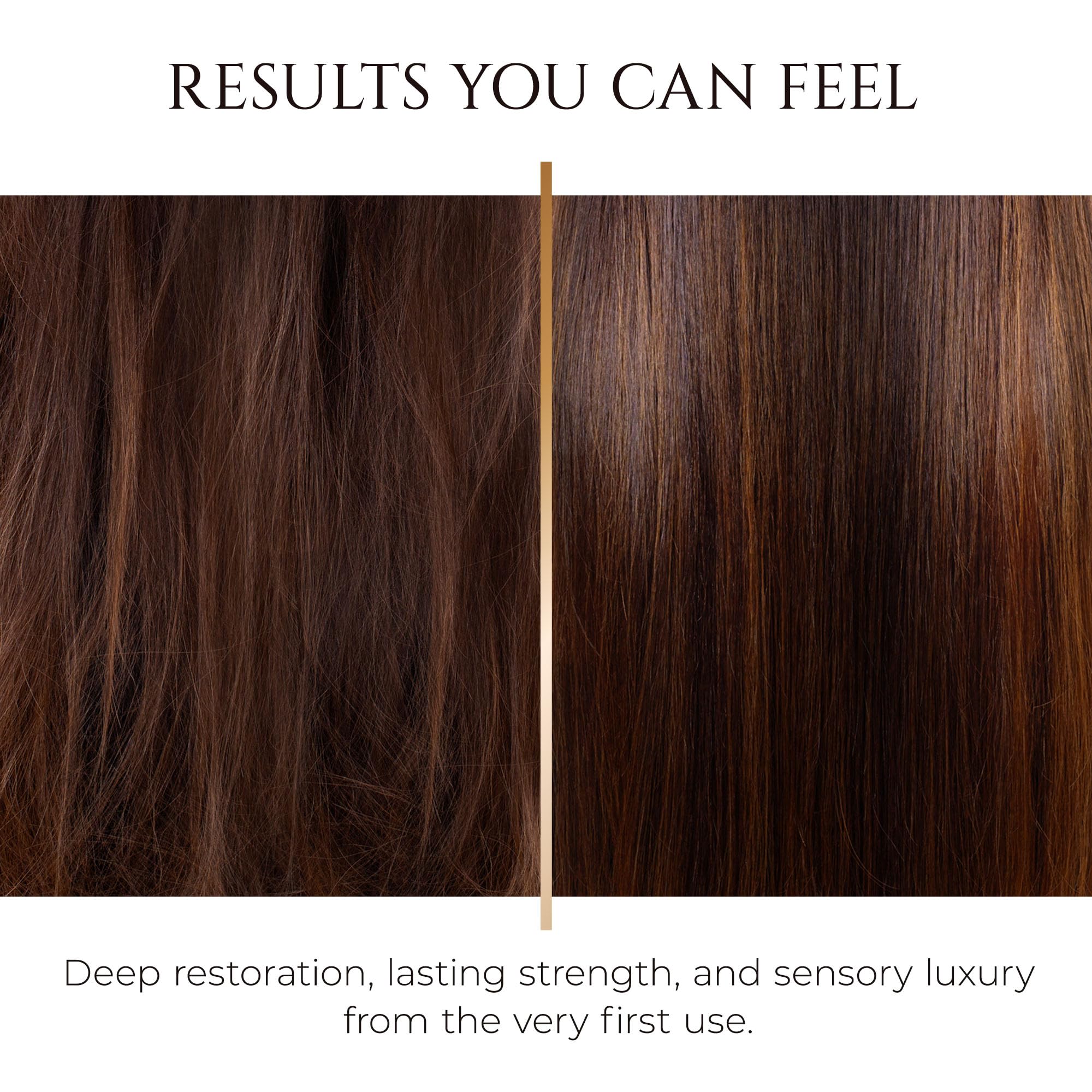 HADAT shampoo used with conditioner for a complete haircare ritual