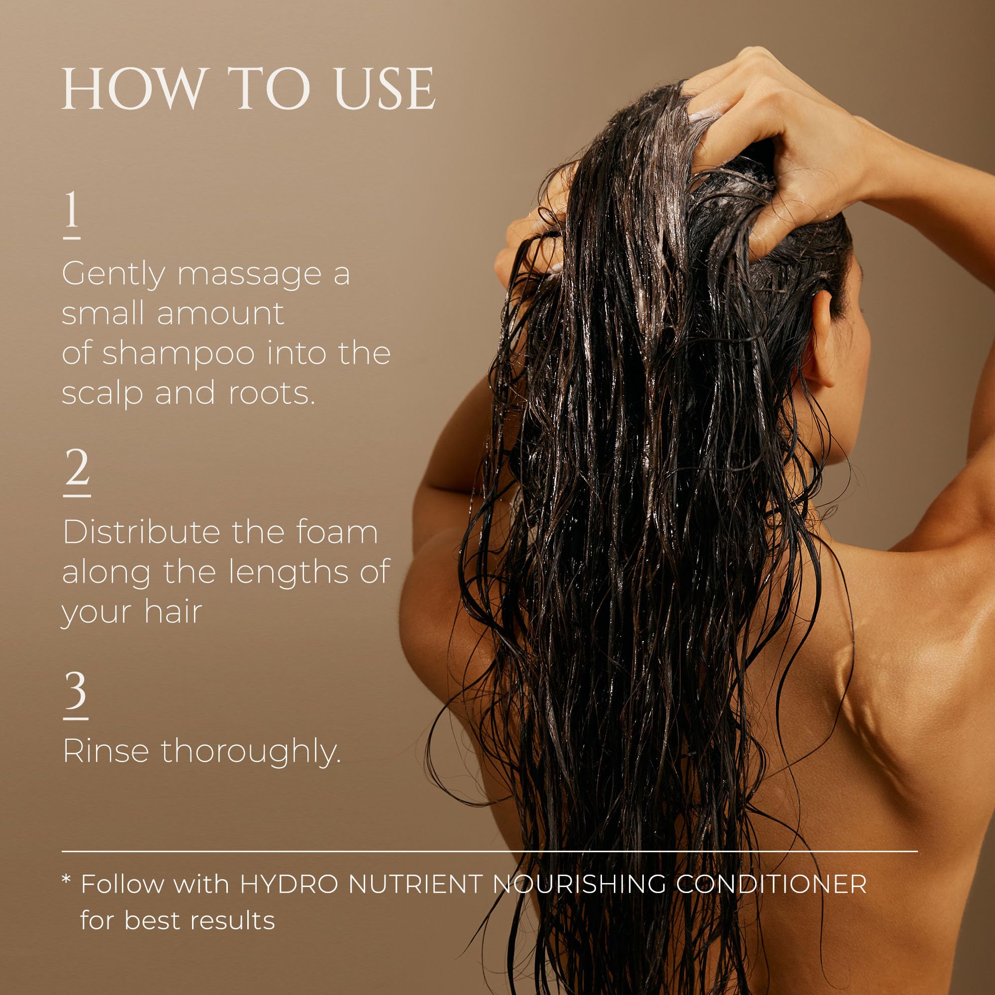 Hair after use appears smoother and more manageable from root to tip