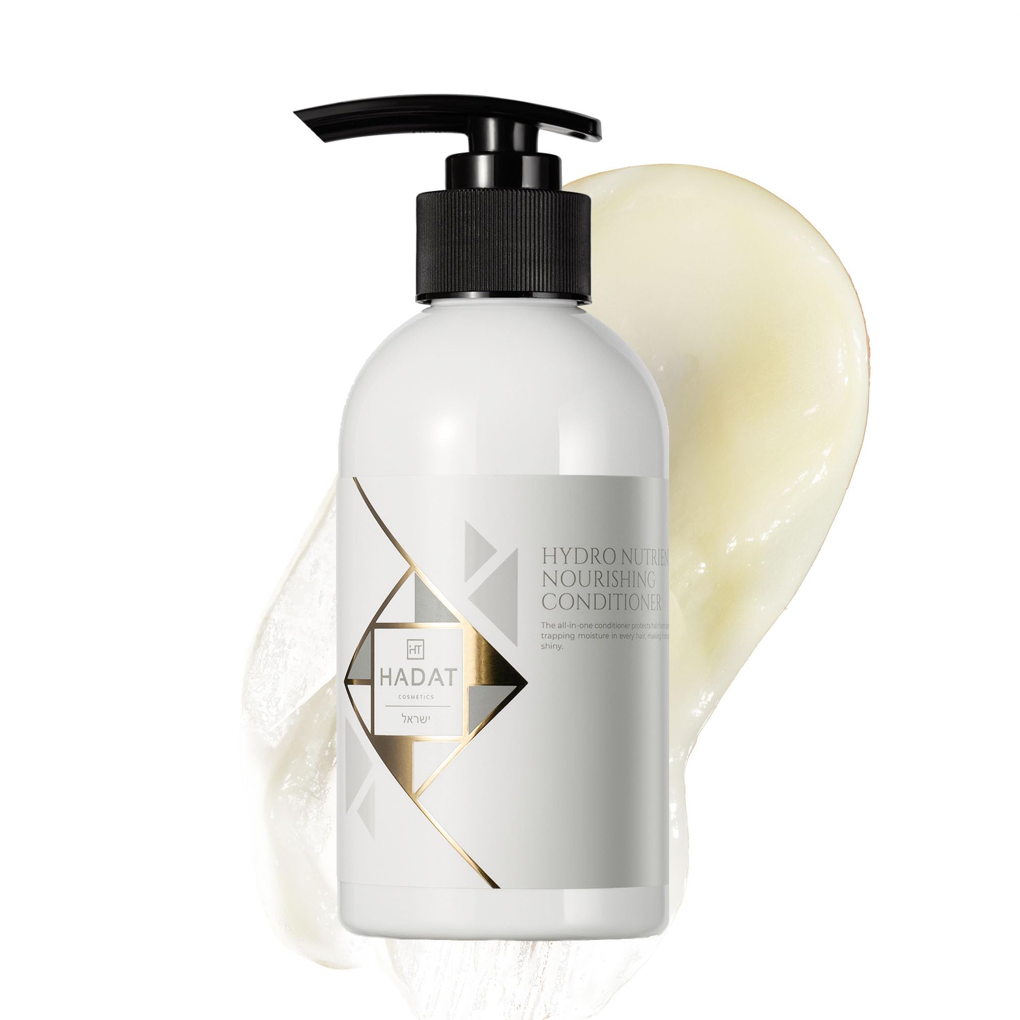 HADAT Hydro Nutrient Nourishing Conditioner bottle showing lightweight hydration for daily use