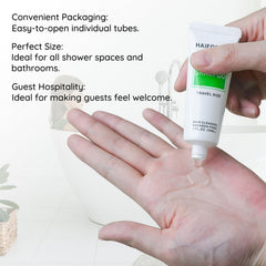 HAIFOTRVA compact 30ml bottle fits wallets, bags, and hotel pockets.