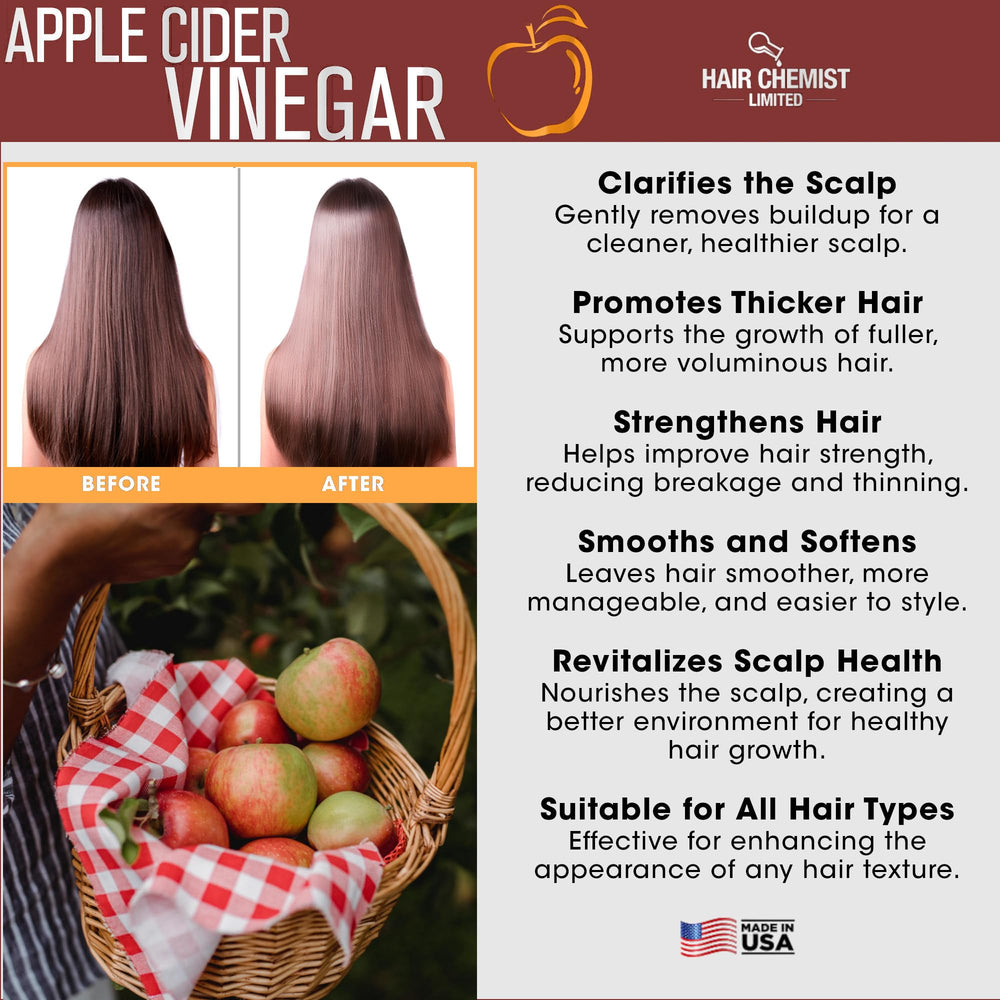 Hair Chemist Apple Cider Vinegar Scalp Stimulator bottle on a bathroom shelf for easy access
