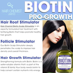 Hair Chemist dropper applying scalp oil for targeted root nourishment
