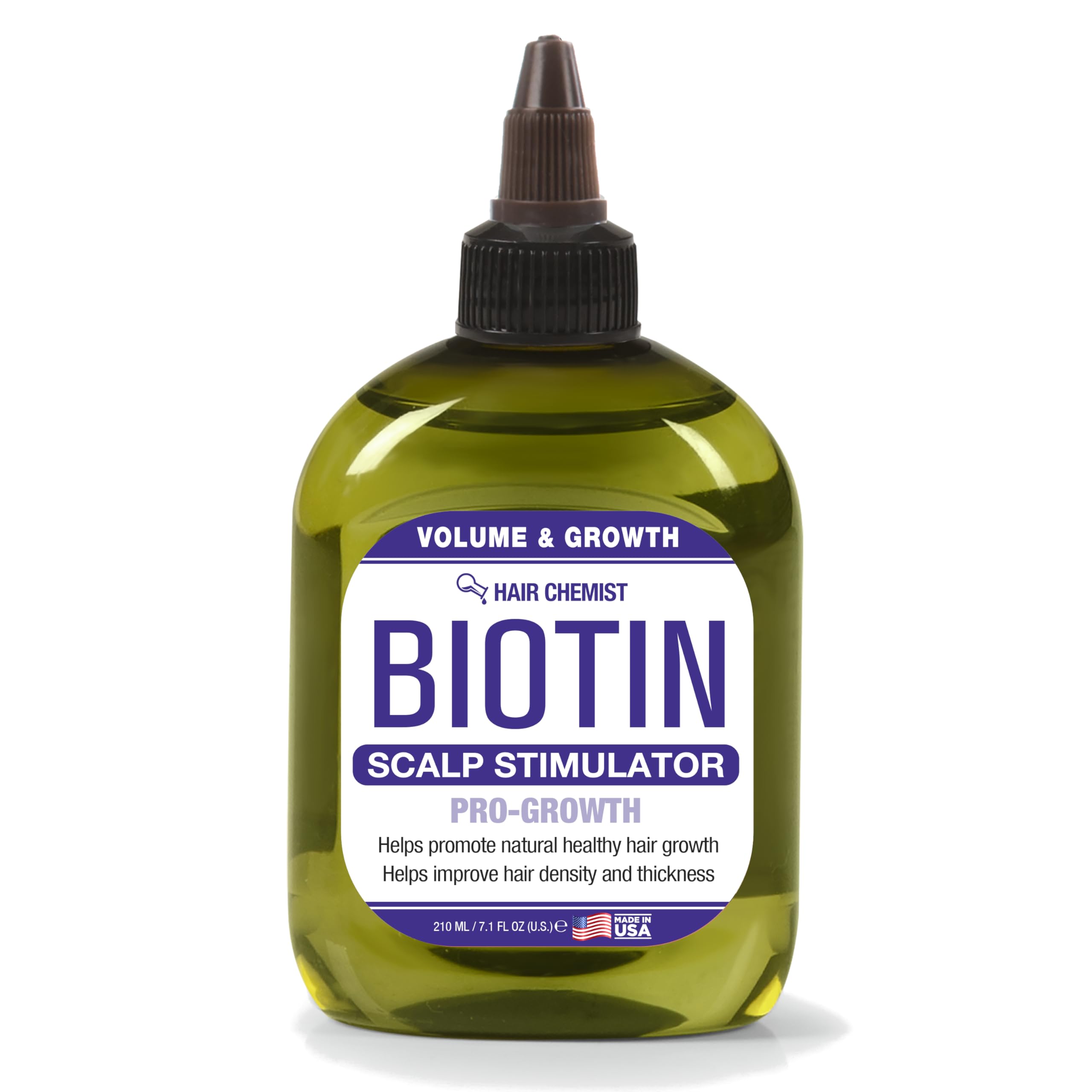 Hair Chemist front bottle showing product branding and size benefit