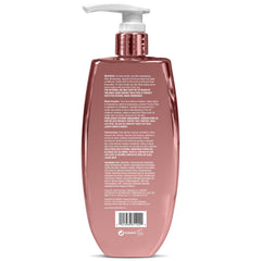 Hair Chemist Liquid Glass bottle pour demonstrates even distribution for smooth results.