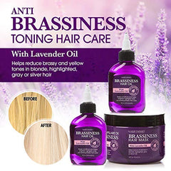 Hair Chemist Macadamia Oil Conditioner detangling damp hair close-up.