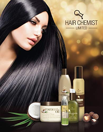 Hair Chemist Macadamia Oil Revitalizing Combo packaging on display.