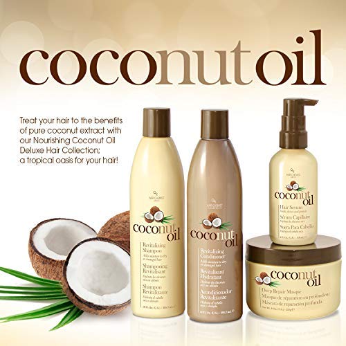 Hair Chemist Macadamia Oil Shampoo on bathroom shelf with natural light.